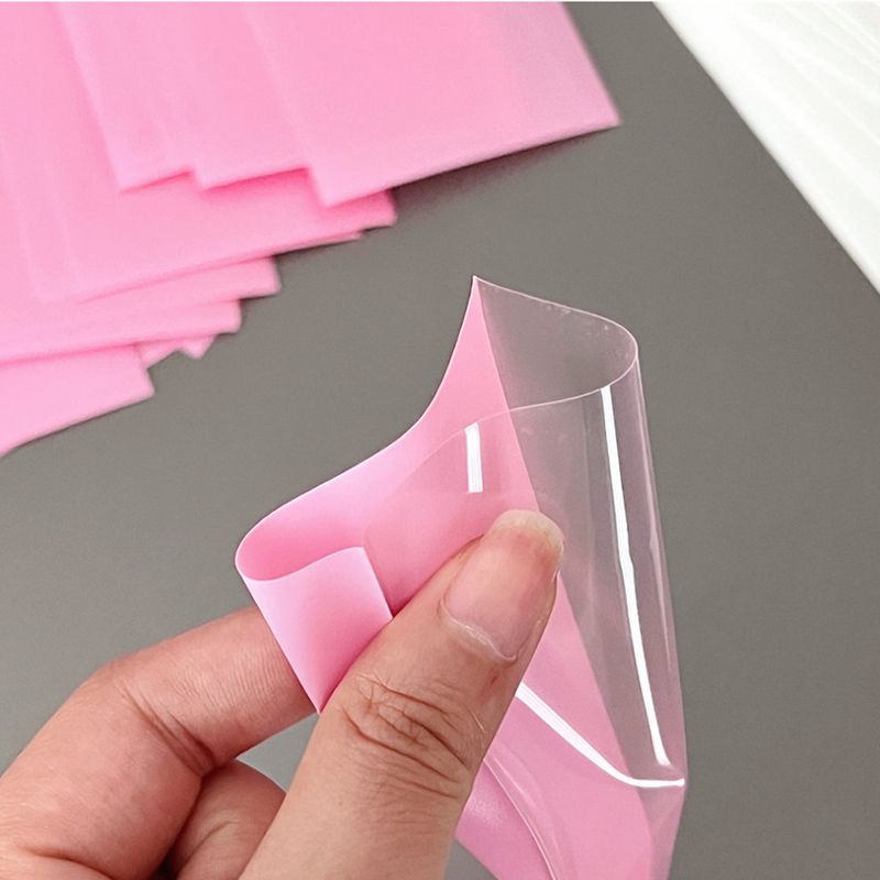 컬러 포카 슬리브 포토 카드 홀더 OPP 탑로더 투명 보호필름 탑꾸 포장 보관 탑로더 - 상세 이미지 4