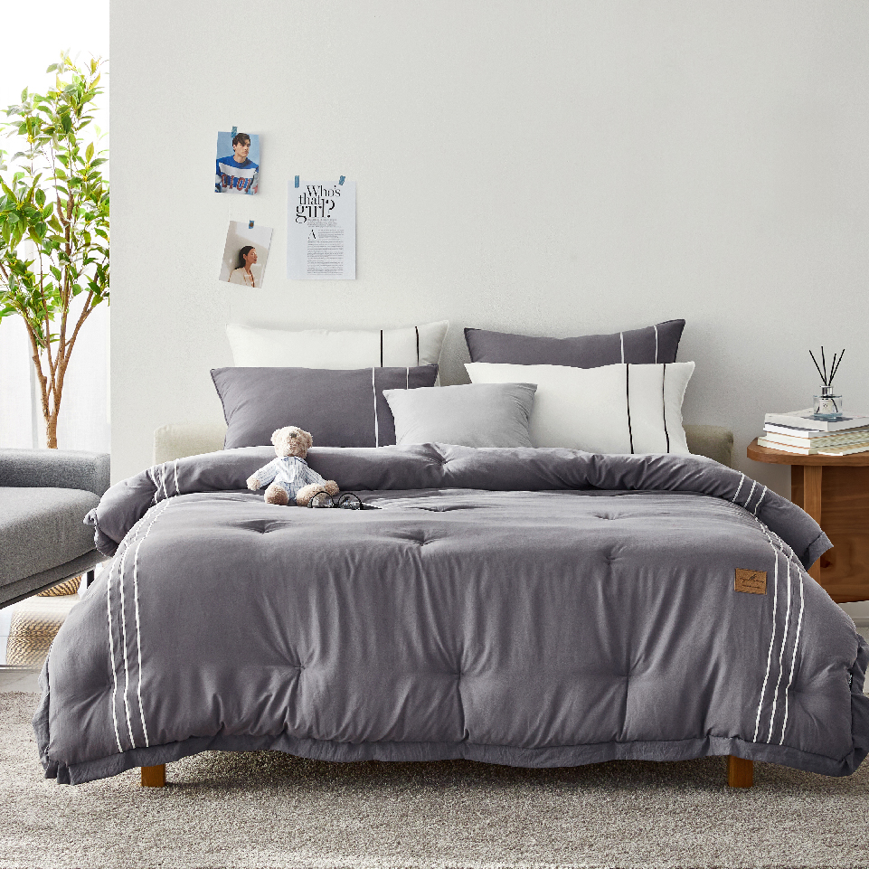 실크 이불 호텔 알러지케어 먼지없는 사계절 따뜻한 겨울 이브자리 차렵 이불 SS