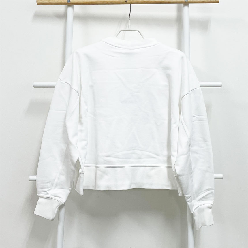 [라스트사이즈 세일] 나이키 드라이핏 여성 크루넥 맨투맨 세미 크롭 긴팔 티셔츠 DR7613-100 XL Only 이미지 7