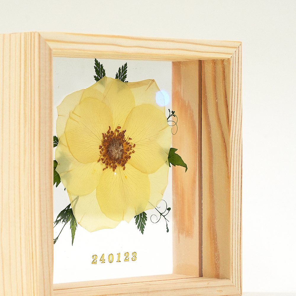 프레스코21 부케액자 압화액자 부케말리기 선물 만들기 키트 원목 DIY - 상세 이미지 2