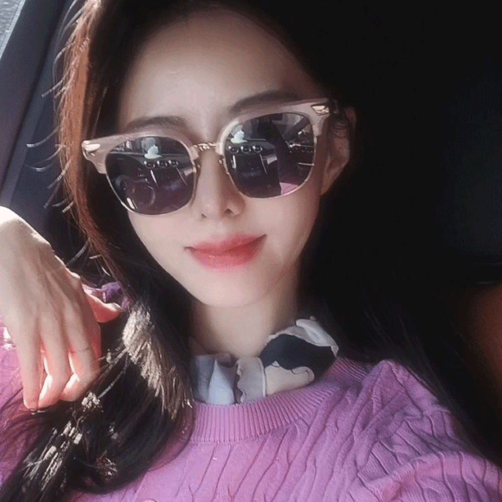 나네뜨뉴욕 베가스 레트로 하금테 자외선차단 남자 여자 패션 명품선글라스 이미지 8