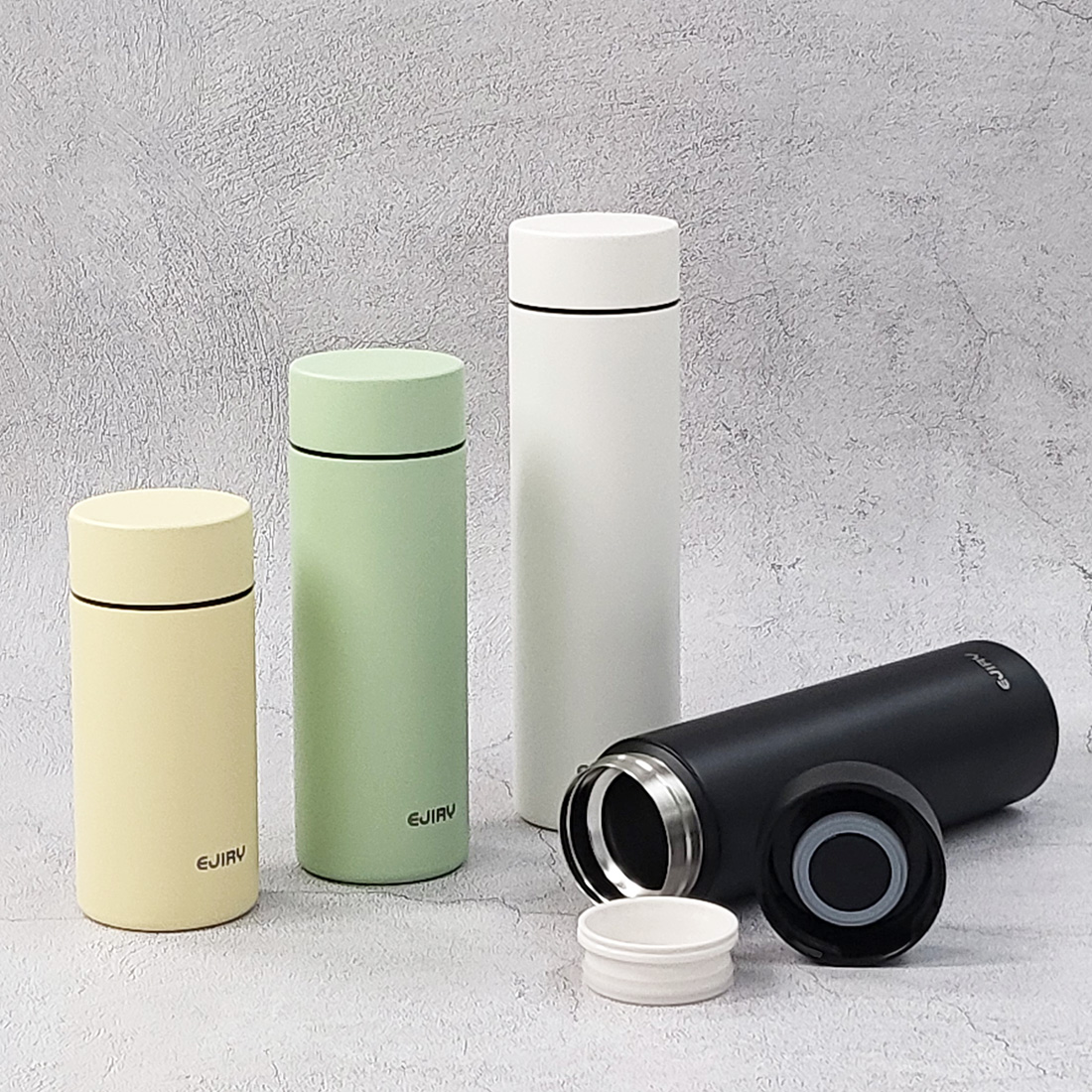에지리 베이직 보온 보냉 미니 카페 스텐 텀블러 200ml - 상세 이미지 2