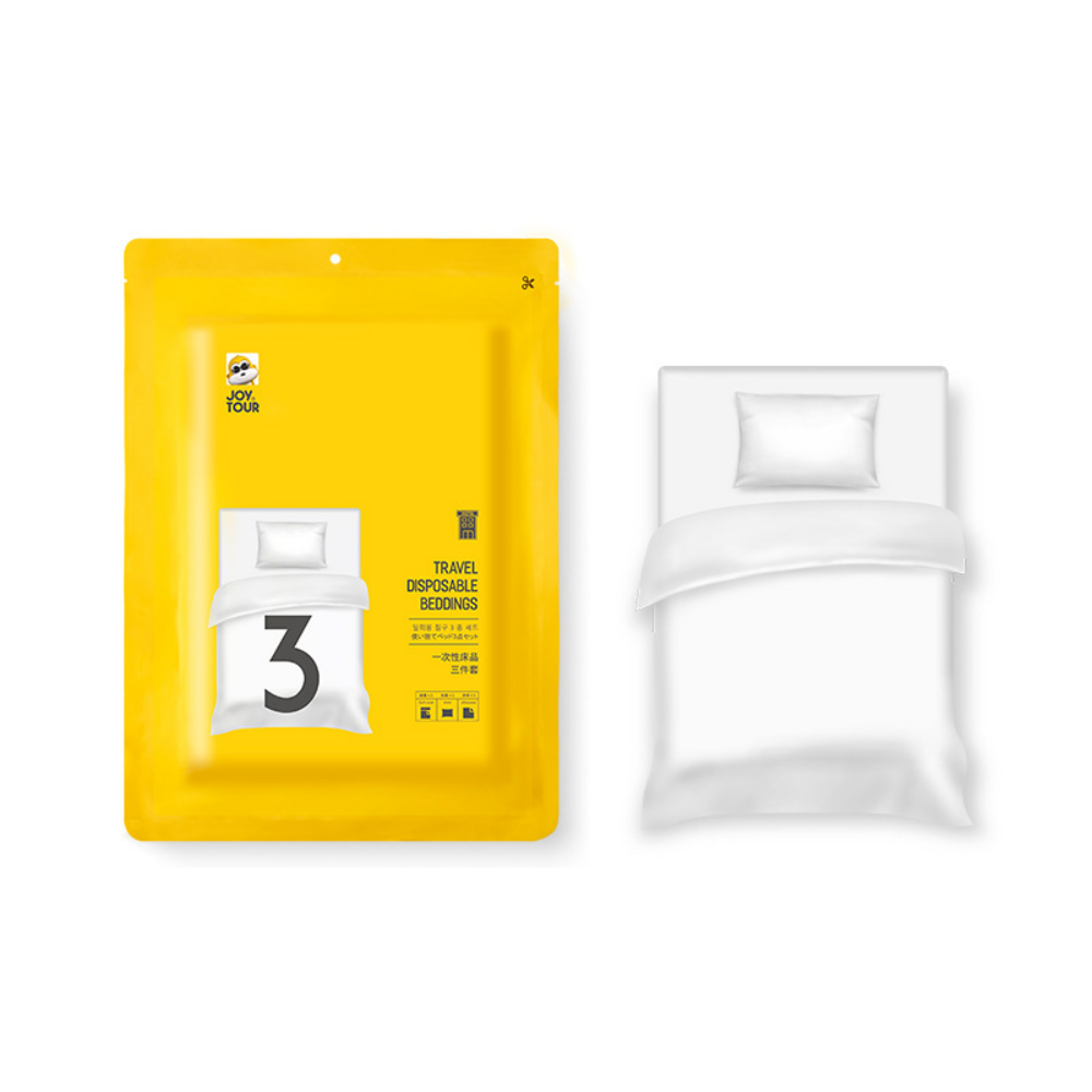 일회용침대커버 일회용침대시트 1회용 세트 베개 이불 여행용 베드 침구 베드버그 동남아 싱글