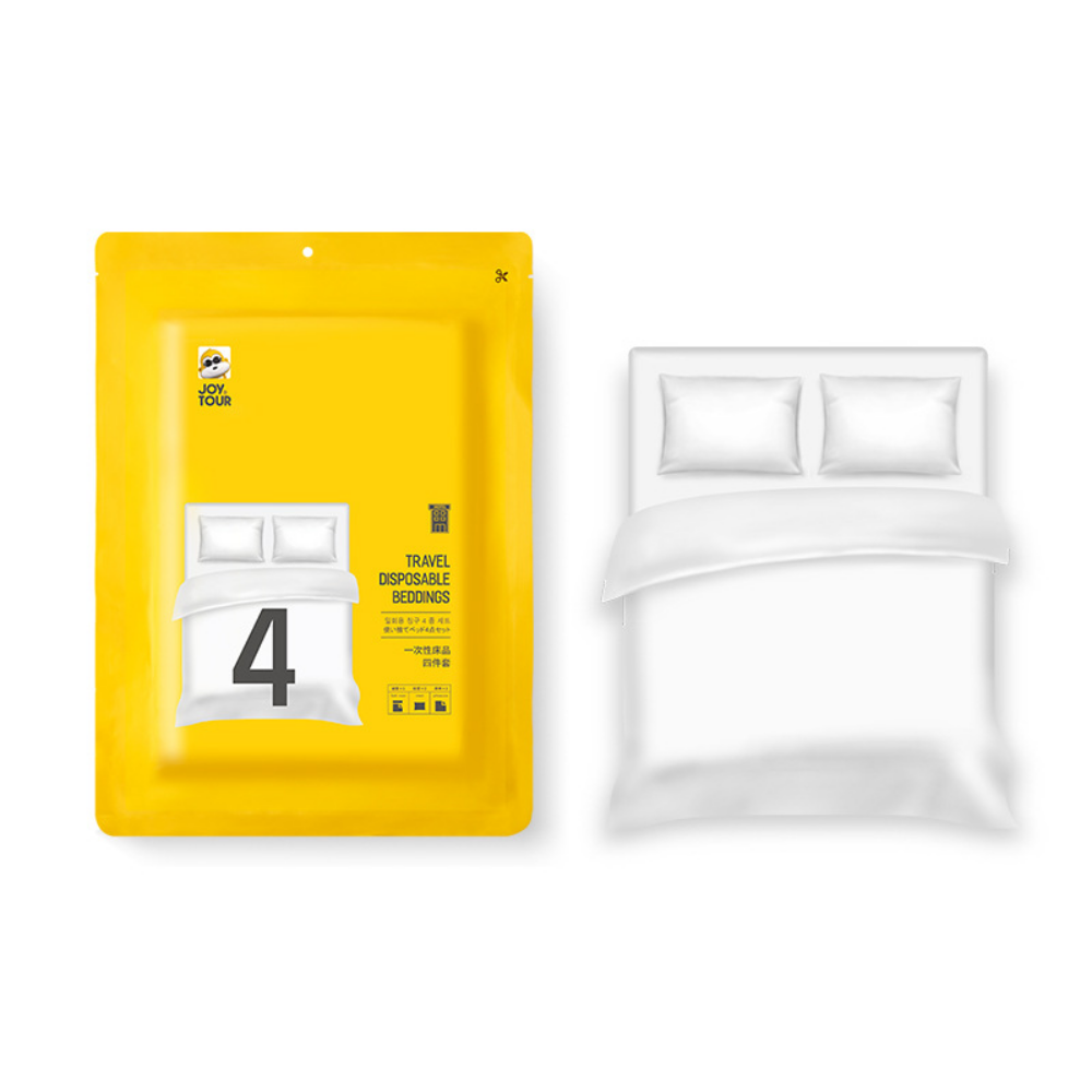일회용침대커버 일회용침대시트 1회용 세트 베개 이불 여행용 베드 침구 베드버그 동남아 싱글