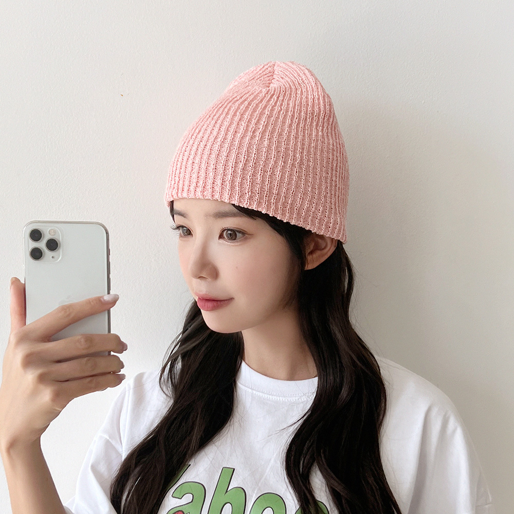 동대문모자 봄 여름 슬라브 숏 롱 골지 비니 남자 여자 이미지 6