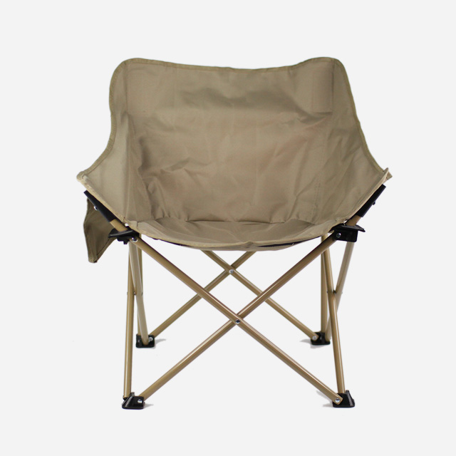 KOOLMAN(쿨맨) 솔리드 로우 캠핑의자 브라운