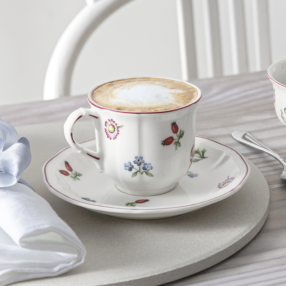 빌레로이앤보흐 쁘띠플로어 커피잔세트 1인조 (1300+1310)