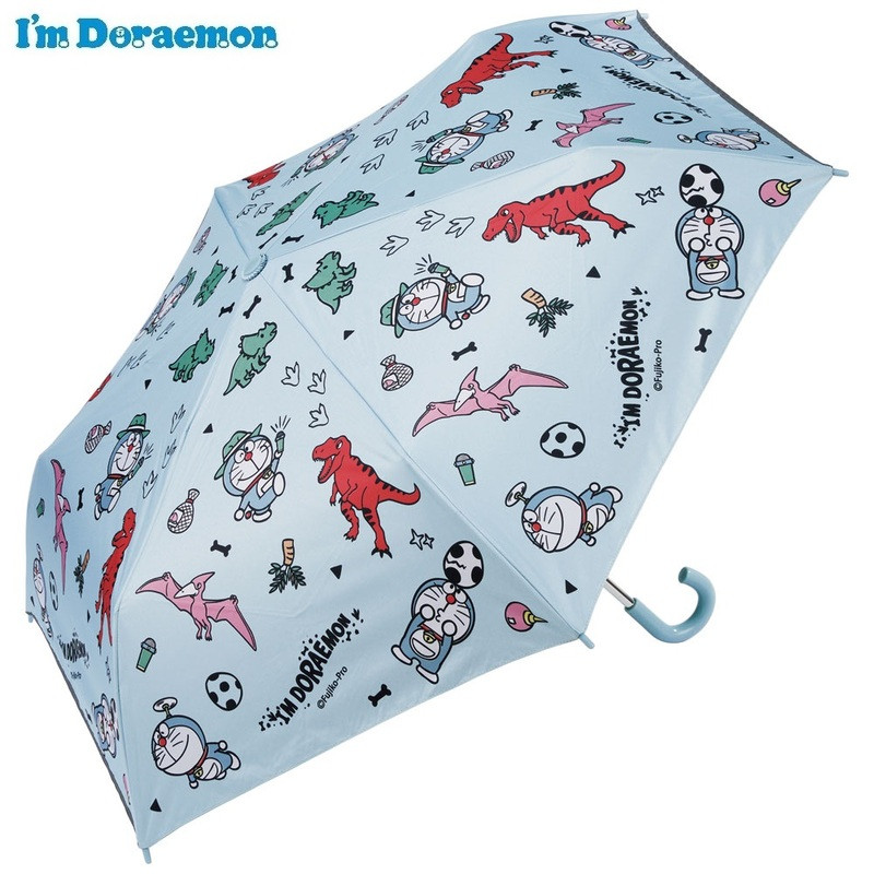 스케이터 도라에몽 I'm Doraemon X 공룡 산책 캐릭터 어린이 양우산 50cm UBOTSR1 - 하카타몰