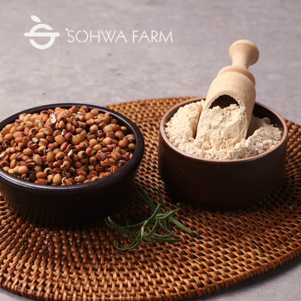 2024년 국산 볶은 현미율무가루 500g 사마귀율무가루