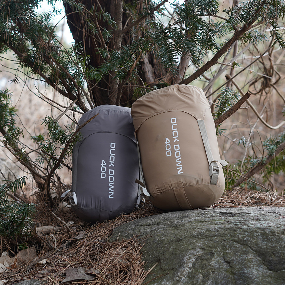 폴라리스 덕다운 400 침낭 오리털 사계절용 동계용 캠핑 차박 이불