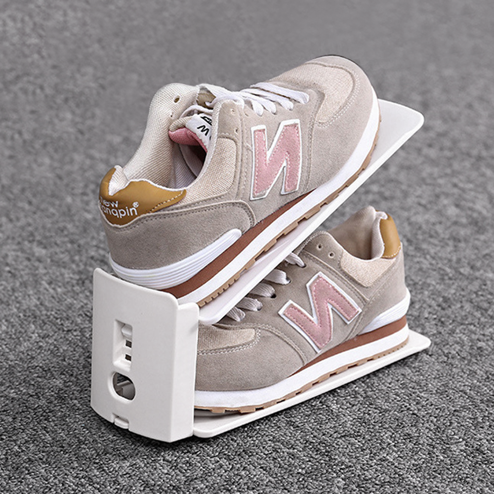 신발정리대 슈즈렉 신발장 정리 신발 수납 홀더 보관 거치대 3단 높이조절 슈즈랙