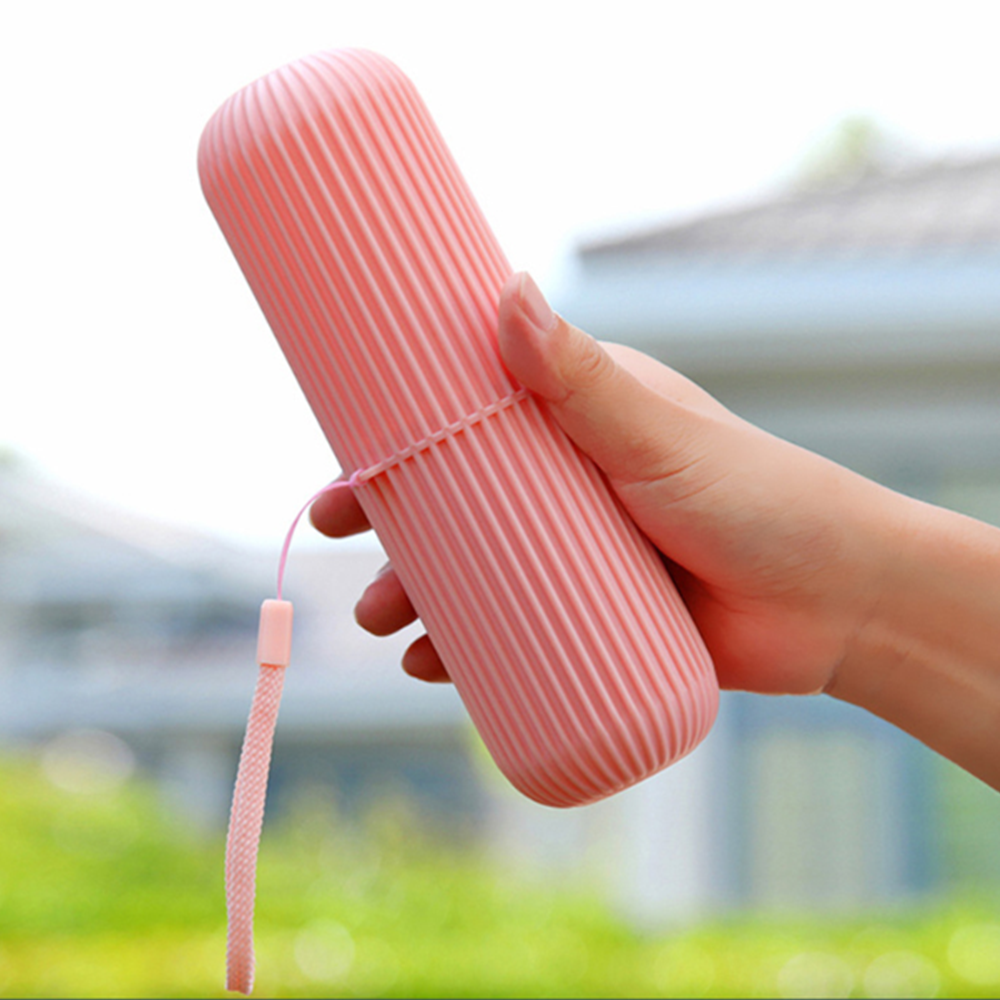 양치통 휴대용 여행 양치컵 칫솔통 치약 보관함 케이스 - 상세 이미지 3