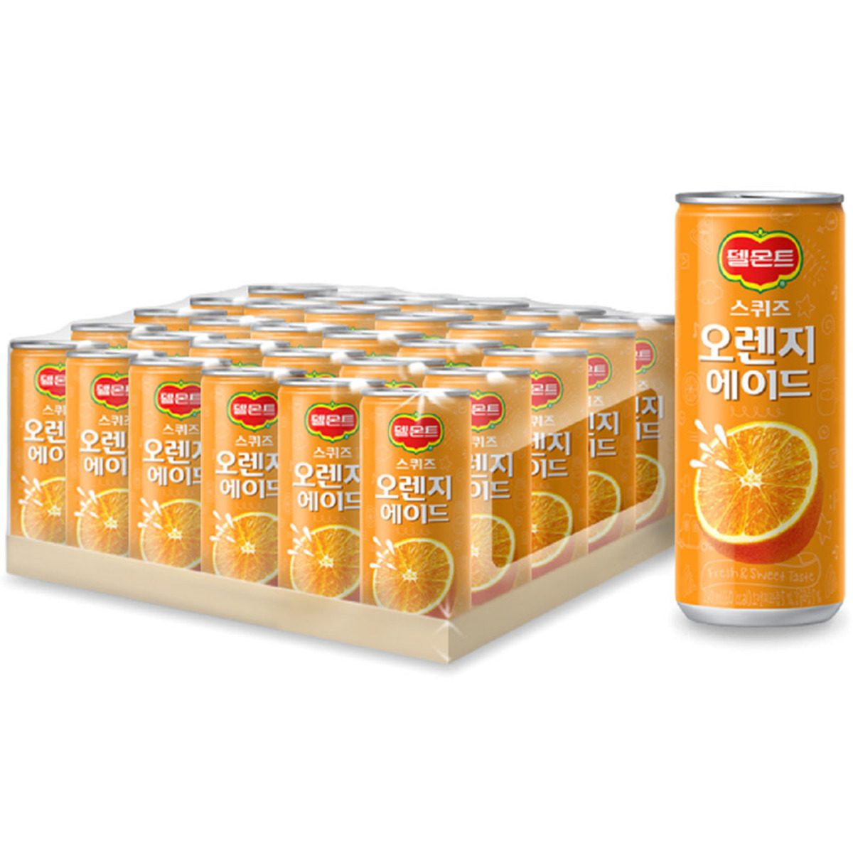 델몬트 사과 오렌지 에이드 240ml 60캔 코스트코 에이드 - 상세 이미지 5