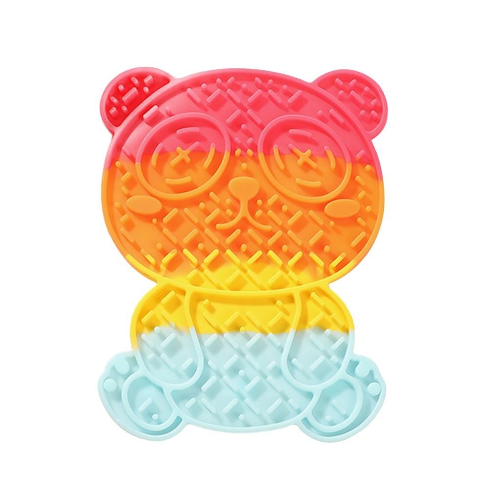 리치독스 강아지 슬로우식기 급체방지 리킹매트 츄르매트 판다