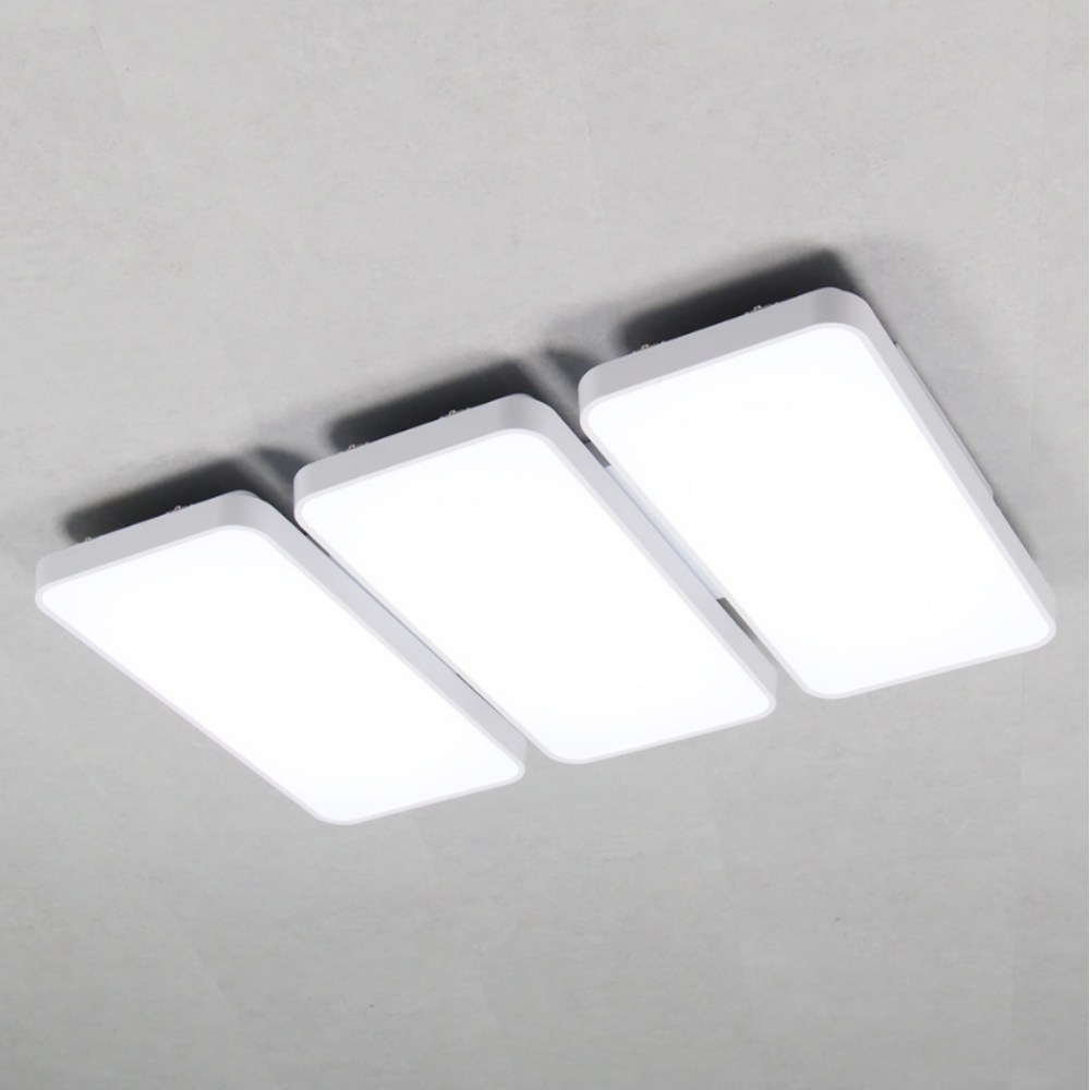 무료+당일발송/KC인증 리모컨거실등 LED 225W 시스템 거실 조명 등 삼성칩 화이트 - 상세 이미지 3