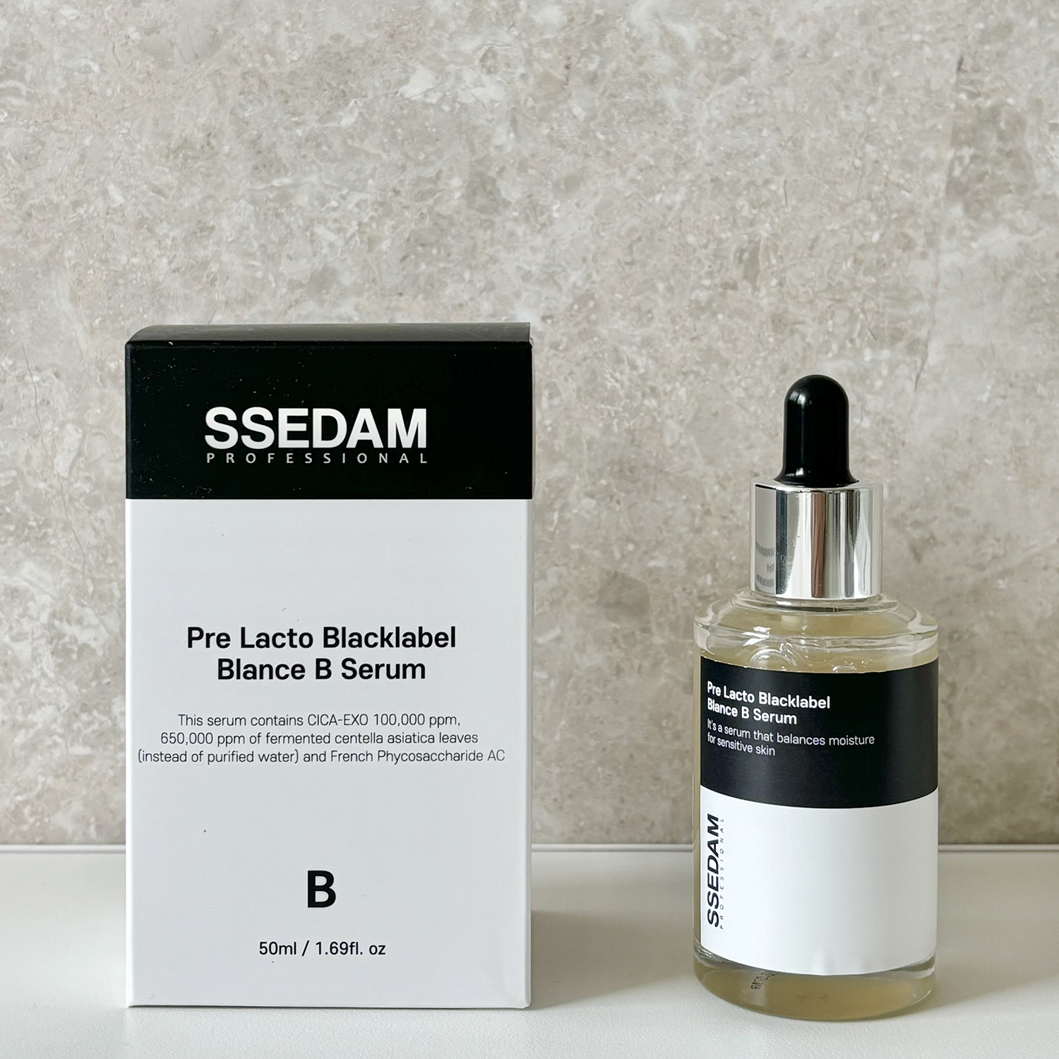 [본사정품] 쎄담 유산균 세럼 앰플 프리 락토 블랙라벨 밸런스 B 50ml - 상품 이미지