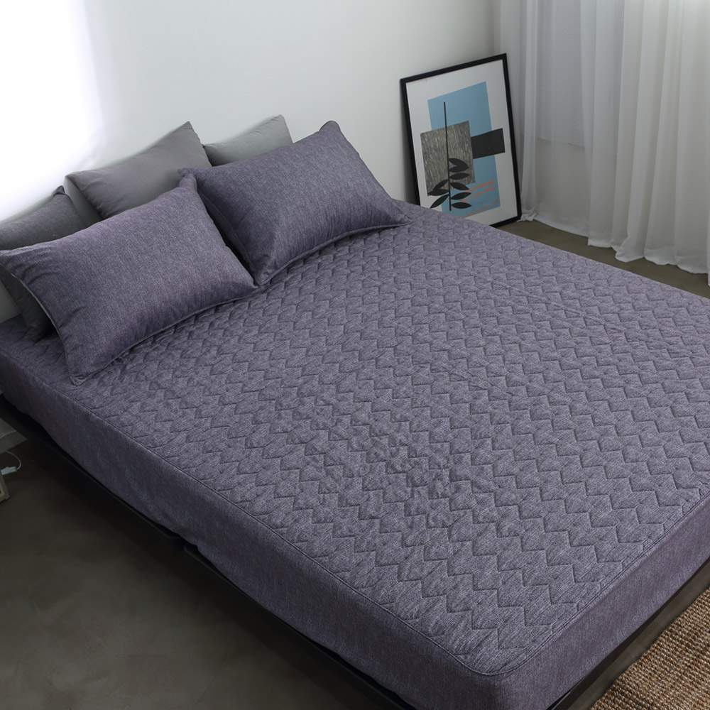 세미 누빔 호텔 침대매트커버 매트리스 사계절 겨울 침대커버 SS
