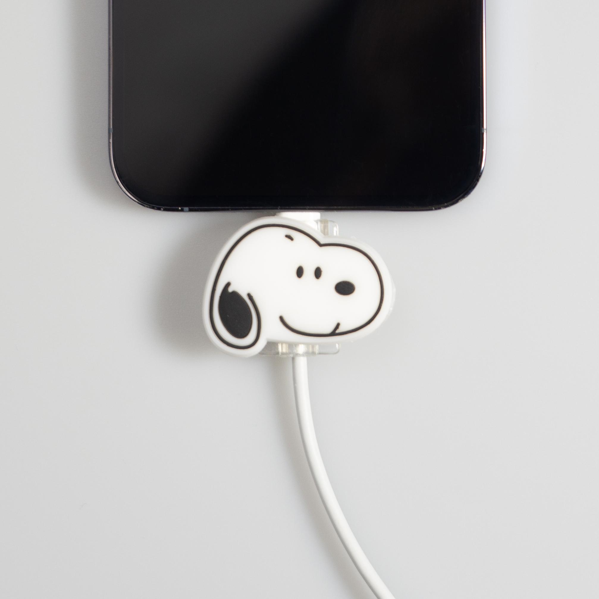 아이폰충전기보호캡 케이블바이트 단선방지 갤럭시 USB C타입 납작멍멍 - 상세 이미지 2