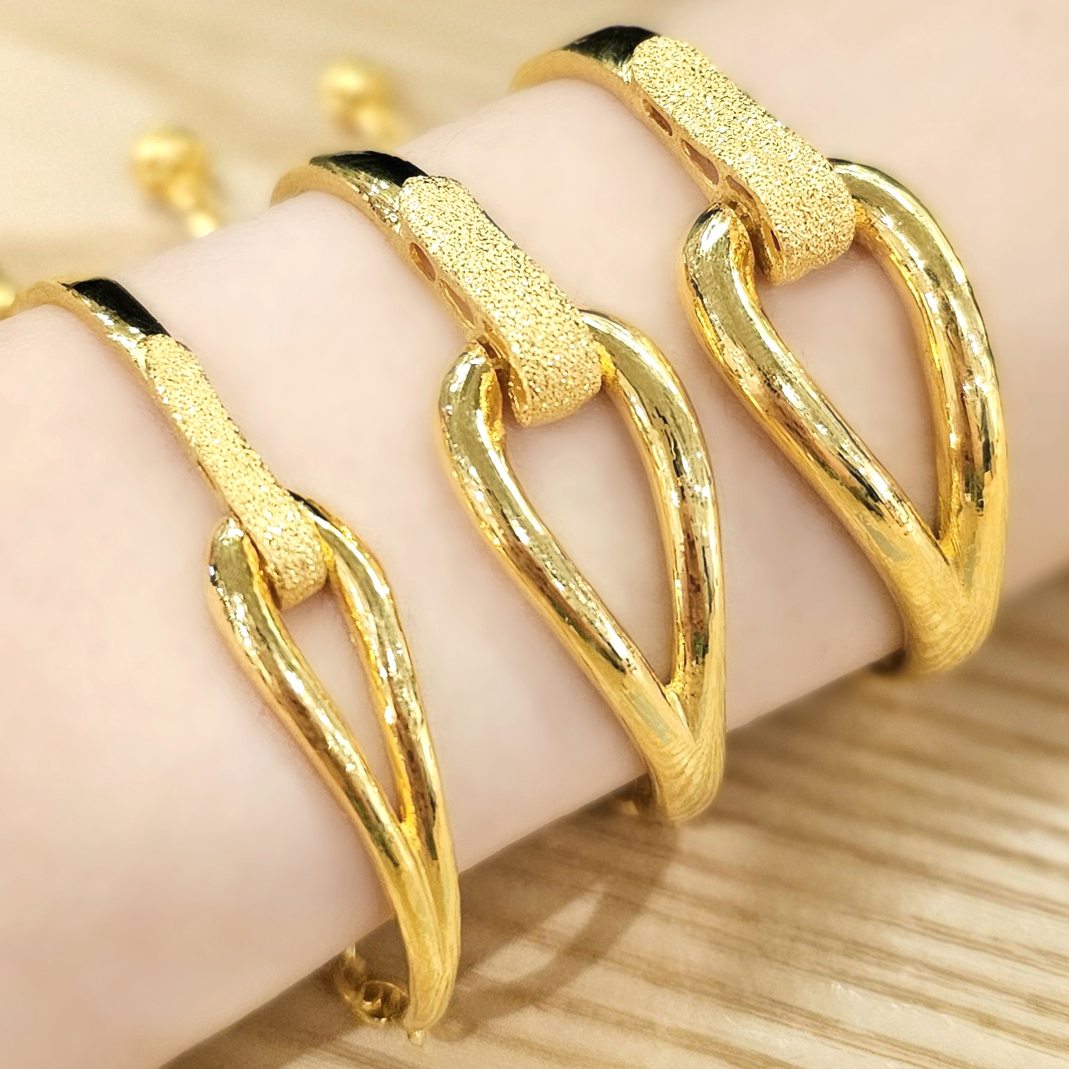 24k 뱅글팔찌 링 여자 순금팔찌 - 상품 이미지