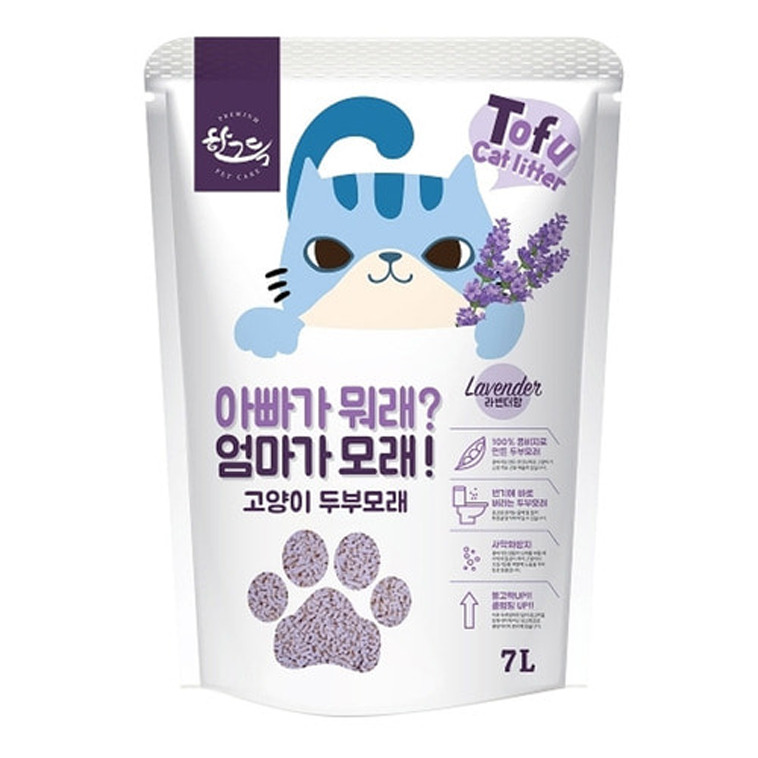 개과천선 페티 고양이 모래 응고형 배변 용품 먼지없는 콩비지원료 두부모래 사막화방지 7L - 상세 이미지 3