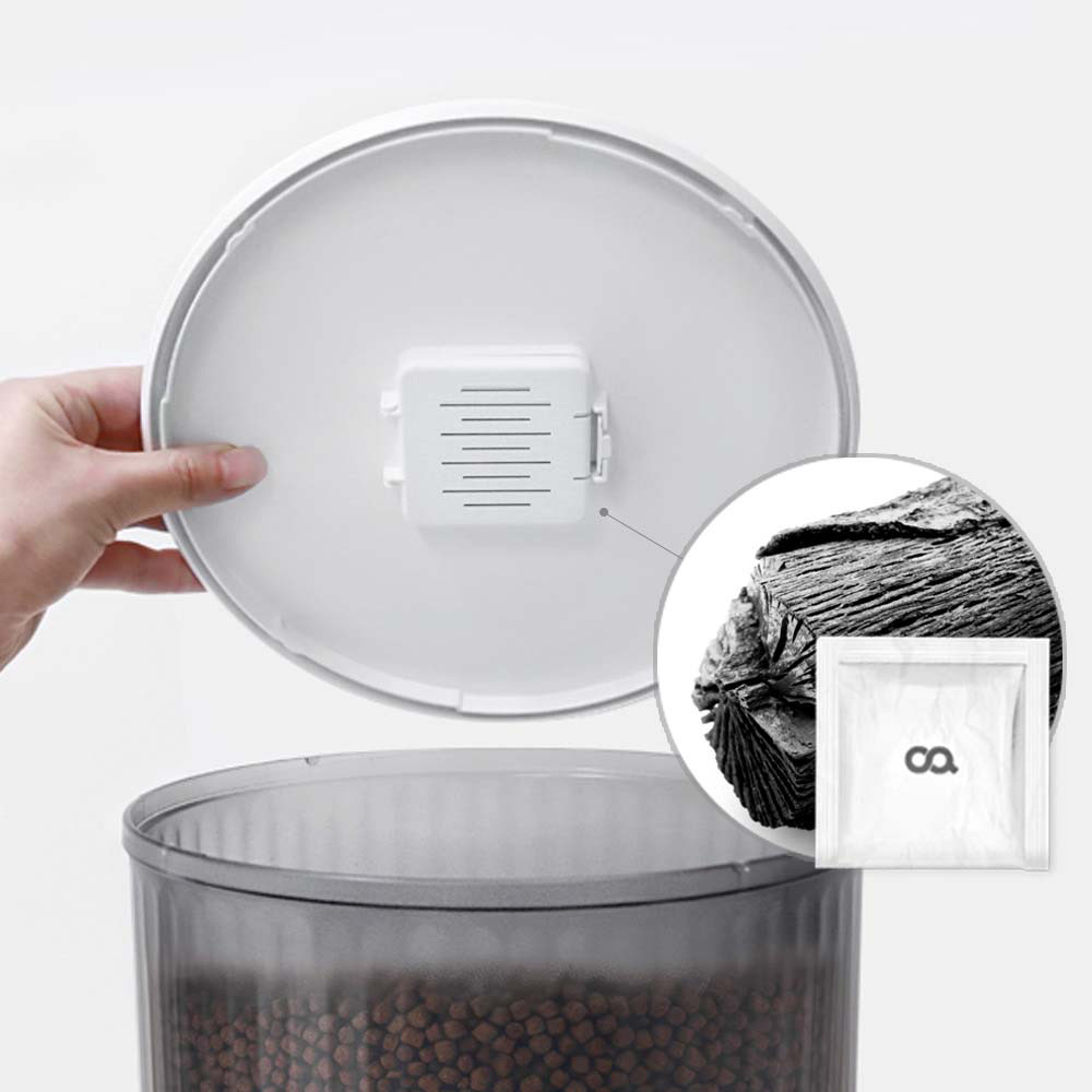 오아 이리와 펫 대용량 고양이 강아지 자동급식기 음성녹음