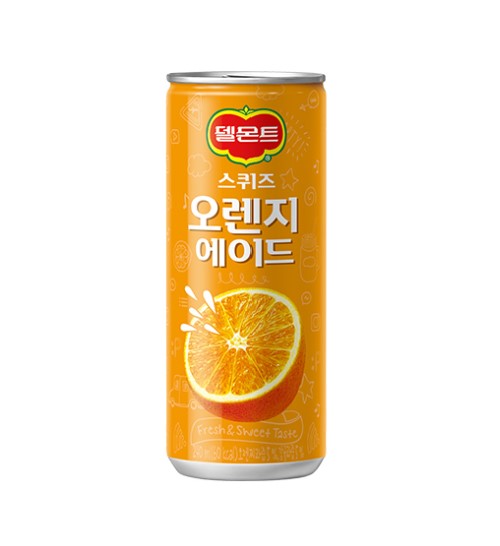 델몬트 사과 오렌지 에이드 240ml 60캔 코스트코 에이드 - 상세 이미지 4