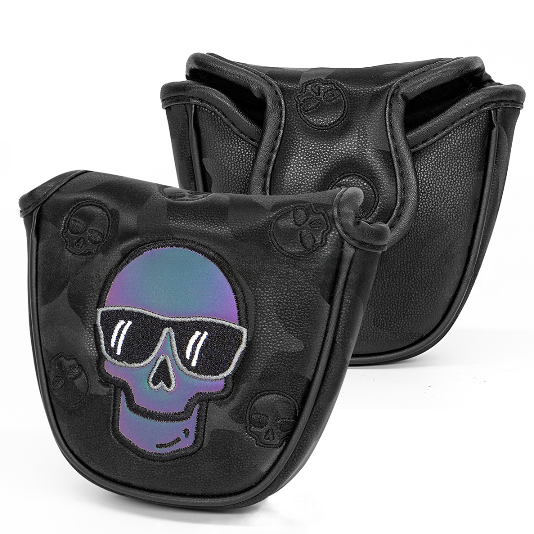 홀로그램 말렛 퍼터커버 자석 골프클럽커버 골프채커버