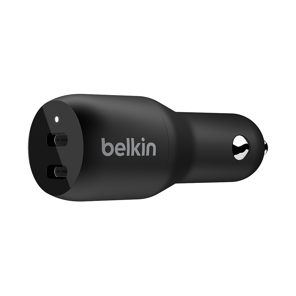 벨킨 부스트업 36W 듀얼 USB-C타입 차량용 고속 충전기 CCB002bt 아이폰17 16 15 14 13 12 갤럭시 시거잭 어댑터