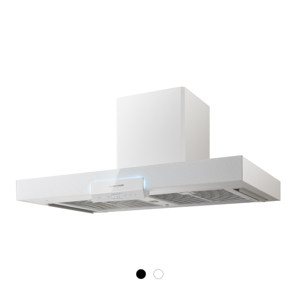 방문설치 3D에어 커튼 침니 후드 RAC(B)551-09TCA(B)C 화이트