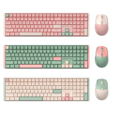 지데빌 GDEVIL MK850W 무선 기계식 키보드 마우스 세트