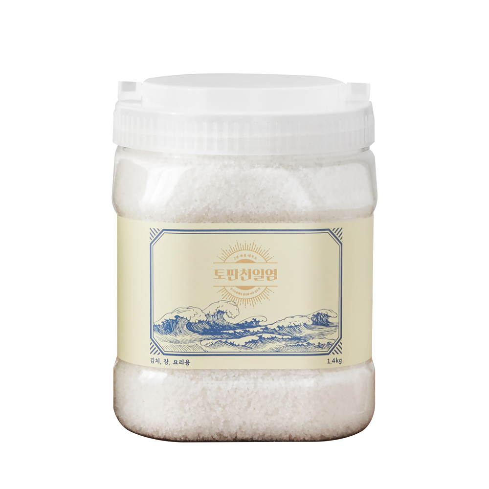 우이당 2년숙성 대부도 토판염 1.4kg 프리미엄 토판 천일염 간수 뺀 소금 명품 소금 - 상세 이미지 5