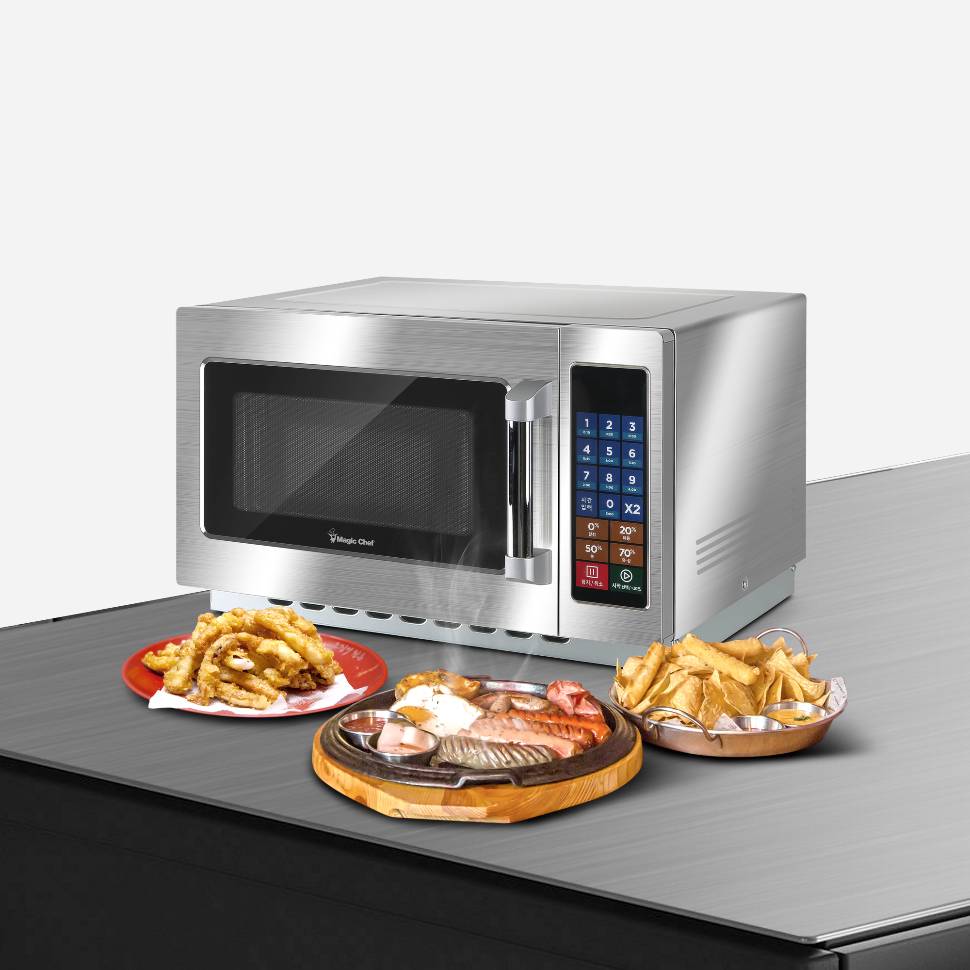 매직쉐프 편의점 업소용 전자레인지 무회전전자렌지 34리터
