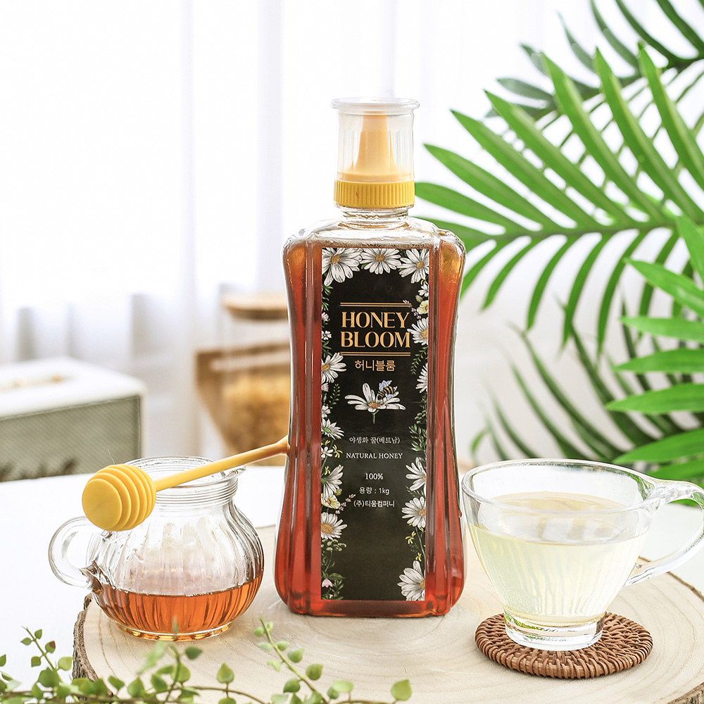 허니블룸 베트남꿀 답례품 자연꿀 1kg, 1개