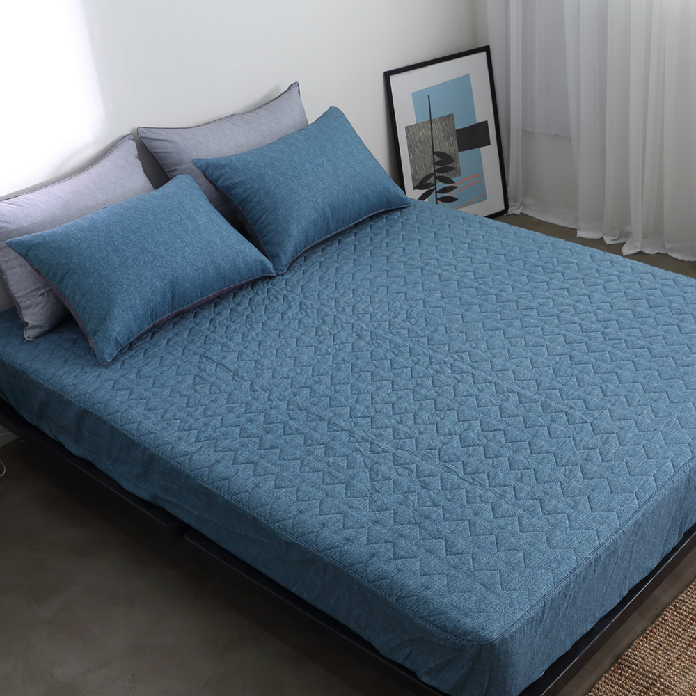세미 누빔 호텔 침대매트커버 매트리스 사계절 겨울 침대커버 SS