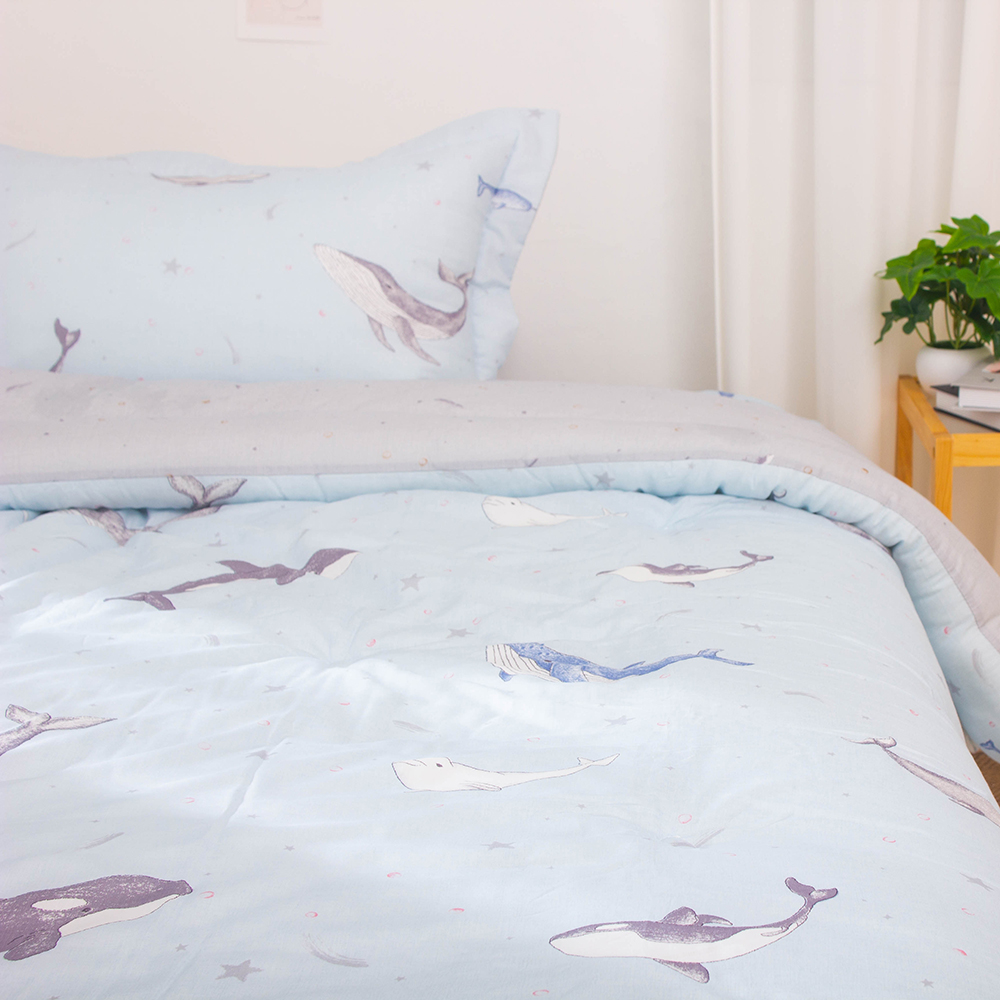 돌고래 이불 모달100% 부드러운 모달 이불