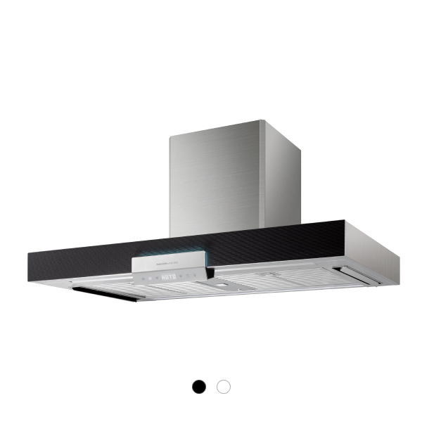 방문설치 3D에어 커튼 침니 후드 RAC(B)551-09TCA(B)C 화이트