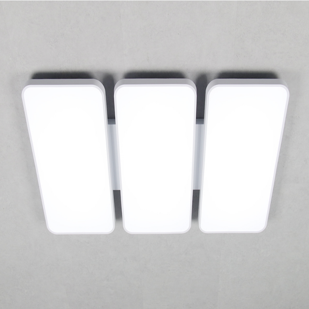 무료+당일발송/KC인증 리모컨거실등 LED 225W 시스템 거실 조명 등 삼성칩 화이트 - 상세 이미지 4