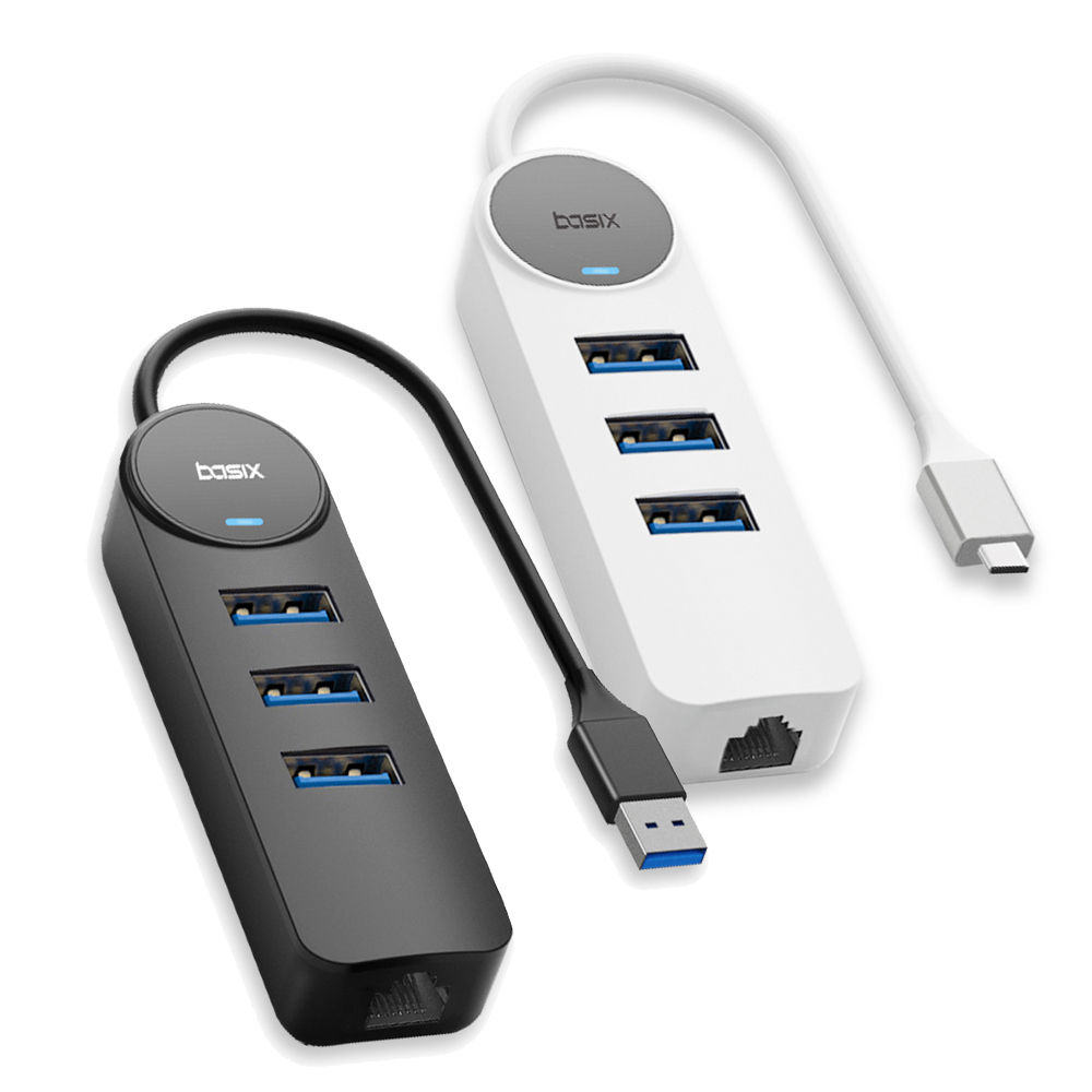 베이식스 4포트 USB C타입 멀티허브 노트북 맥북 멀티포트 HDMI USB.3.0 이미지 7