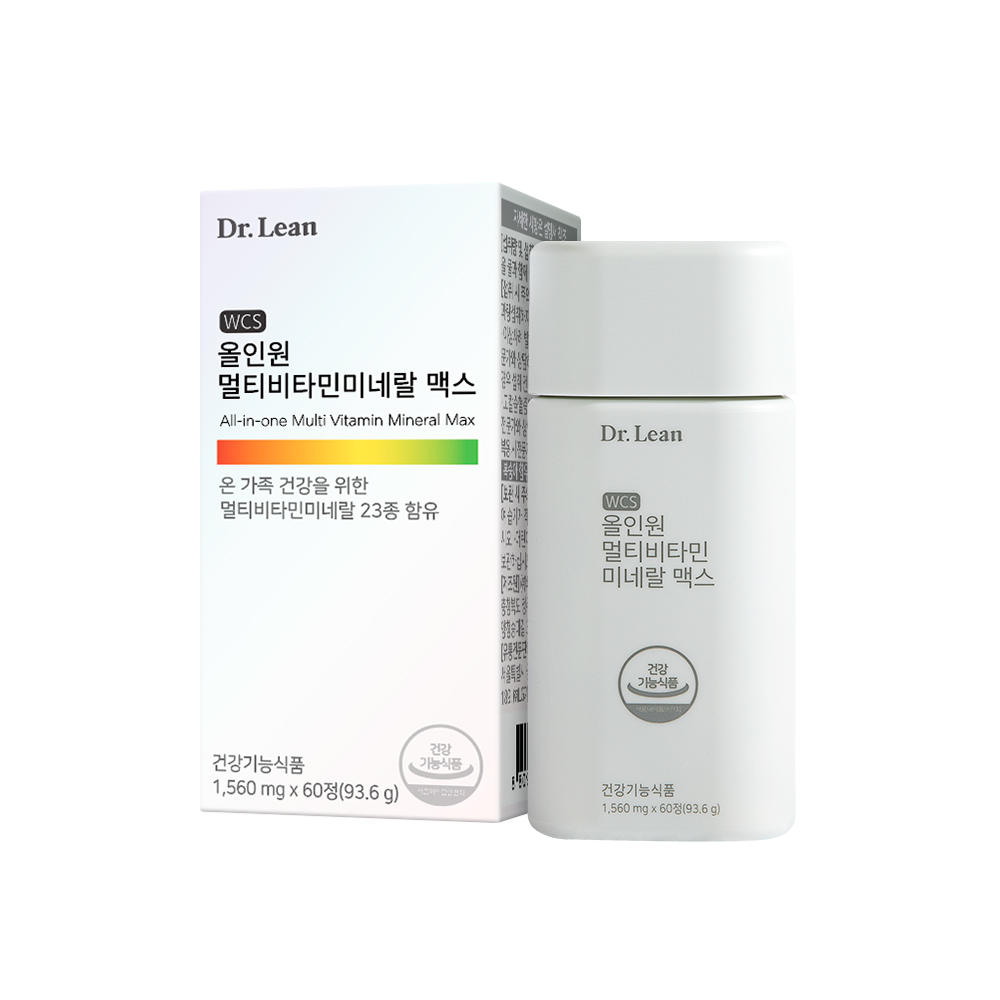 [6개월] 닥터린 올인원 멀티비타민미네랄 맥스 종합비타민 영양제 60정, 3개 - 상세 이미지 3