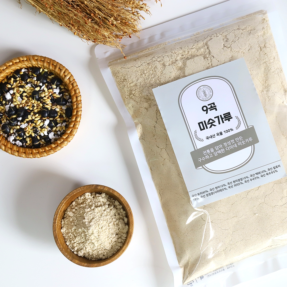 9곡 국산미숫가루 500g 옛날미숫가루