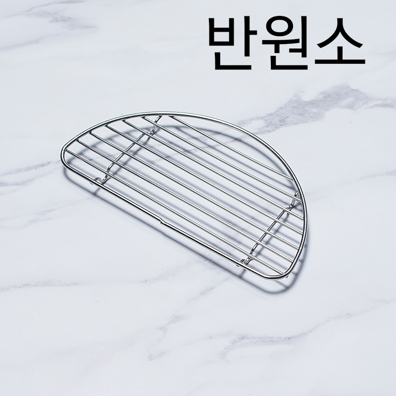 스텐 돈까스망 튀김망 기름망 받침 반원 소 - 상세 이미지 5