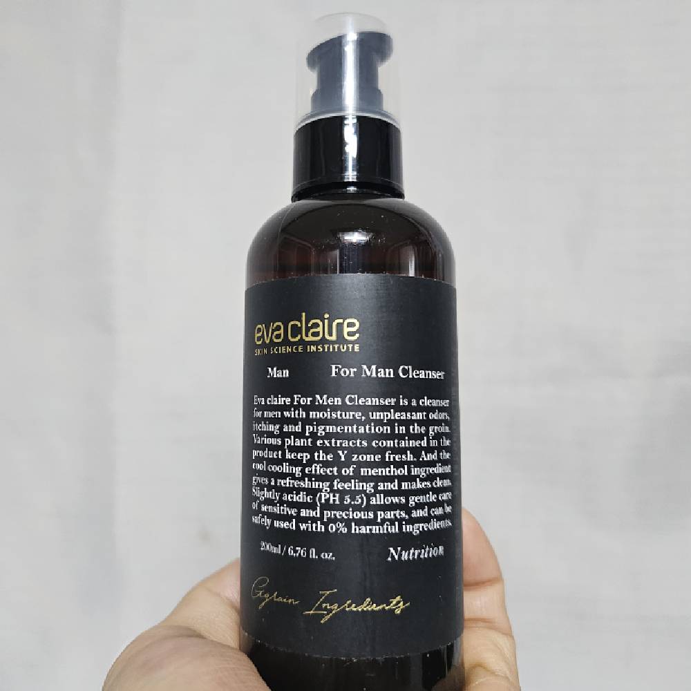 에바끌레르 사타구니 고환 가려움 남성청결제 포맨 클렌저200ml - 상세 이미지 3