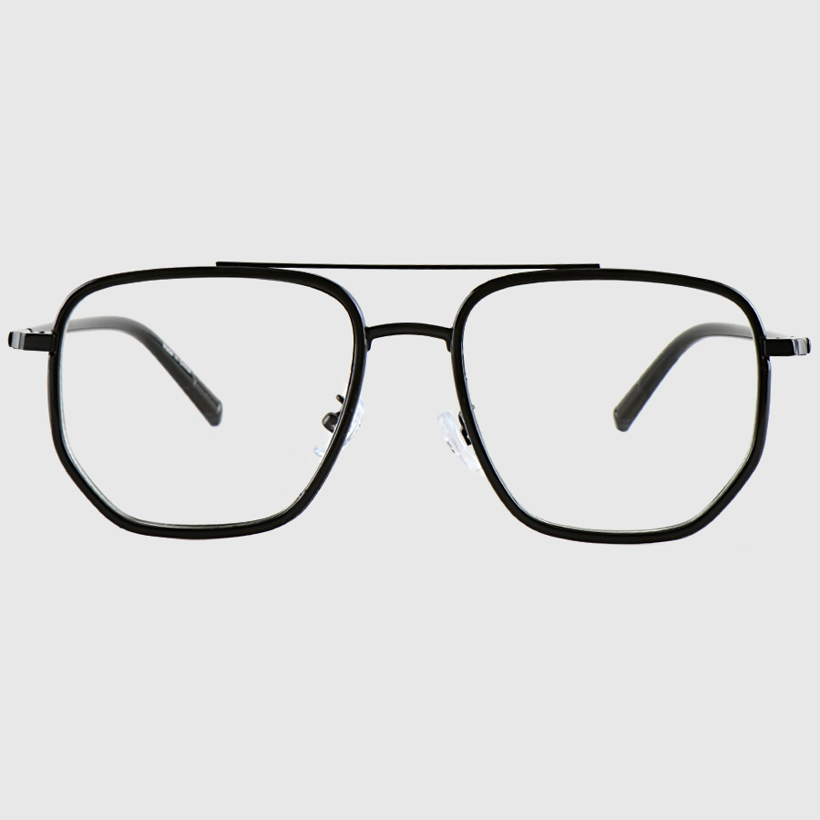 블루라이트 차단 남자 큰 빅사이즈 뿔테 패션 대두 보잉 사각 투브릿지 투명안경테