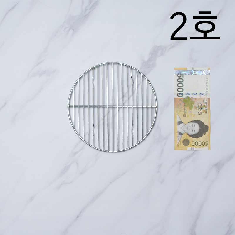 스텐 에어프라이어 튀김 받침 망 원형 16.3cm, 1개 - 상세 이미지 5