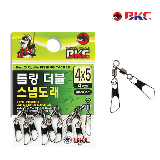 백경 롤링 더블 스냅 도래 쭈꾸미 갑오징어 채비 BK-3041 - 메인 이미지