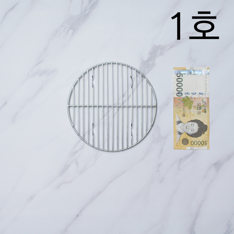 스텐 에어프라이어 튀김 받침 망 원형 16.3cm, 1개 - 상세 이미지 4