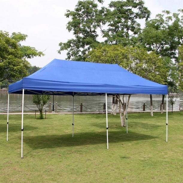 카페 그늘막 행사용 천막 야외용 텐트 자바라 텐트 3X6M