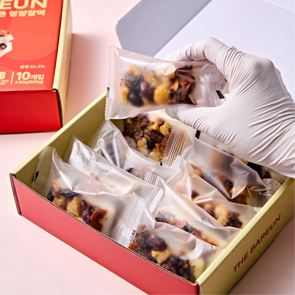 영양찰떡 영양떡 1box 찰떡 아침식사대용 개별포장 - 상세 이미지 3
