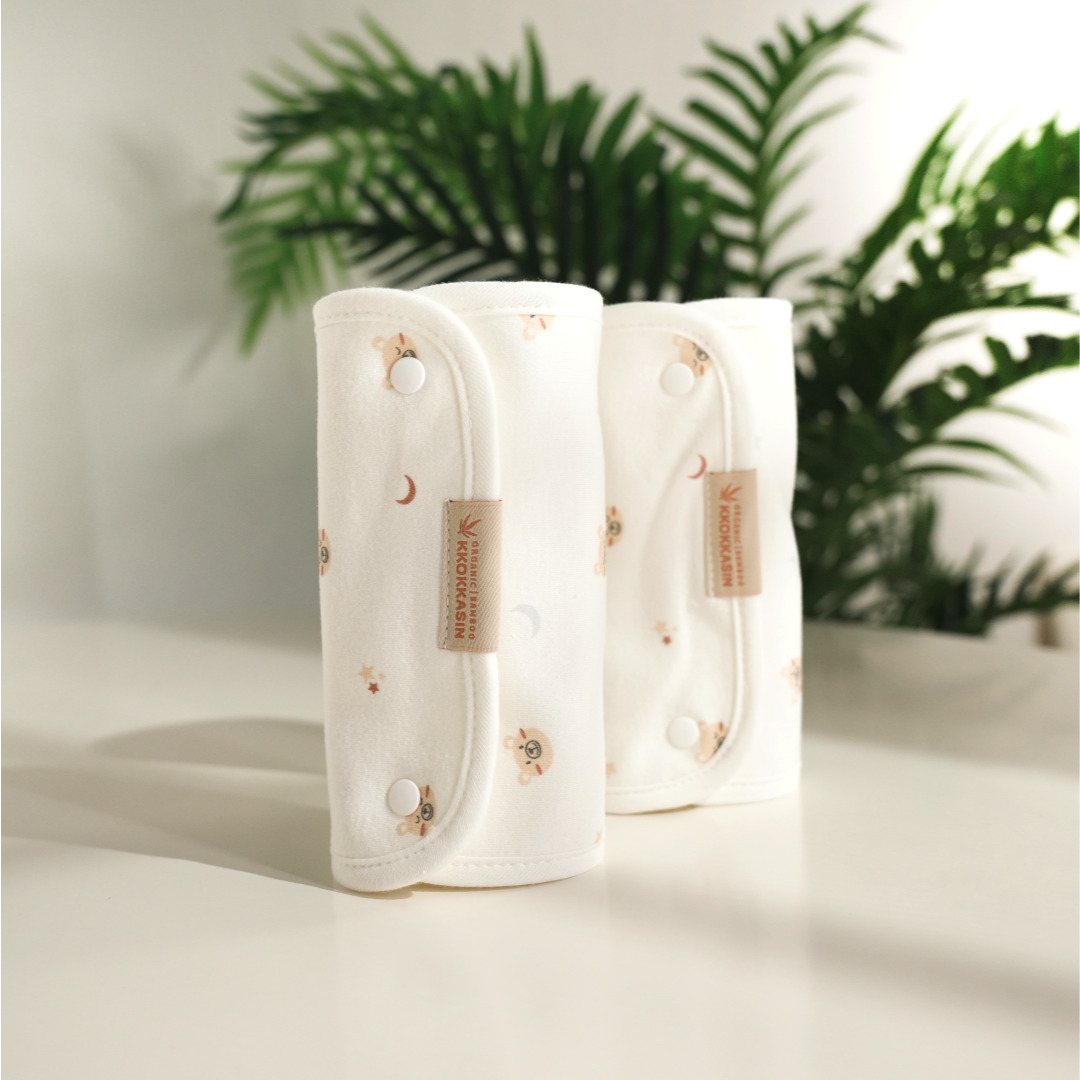 트리베어 신생아 오가닉 아기띠 힙시트 침받이 2P