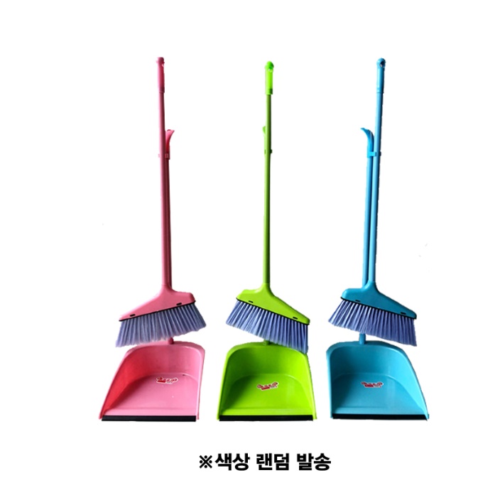 미용실쓰레받기 낙엽빗자루 카페빗자루 매장용 머리카락 매장 빗자루 - 상세 이미지 3